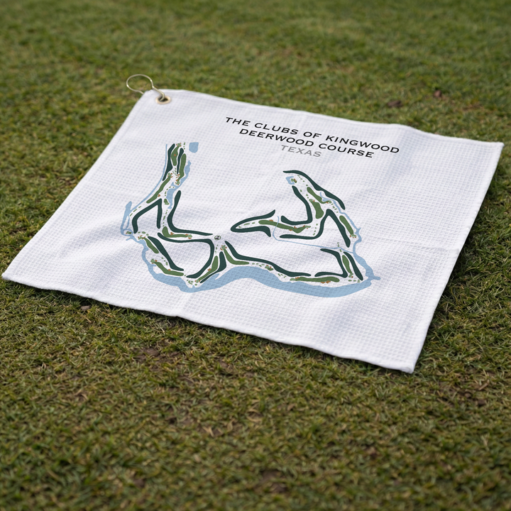 The Clubs of Kingwood - Deerwood Course, Texas - Printed Golf Courses