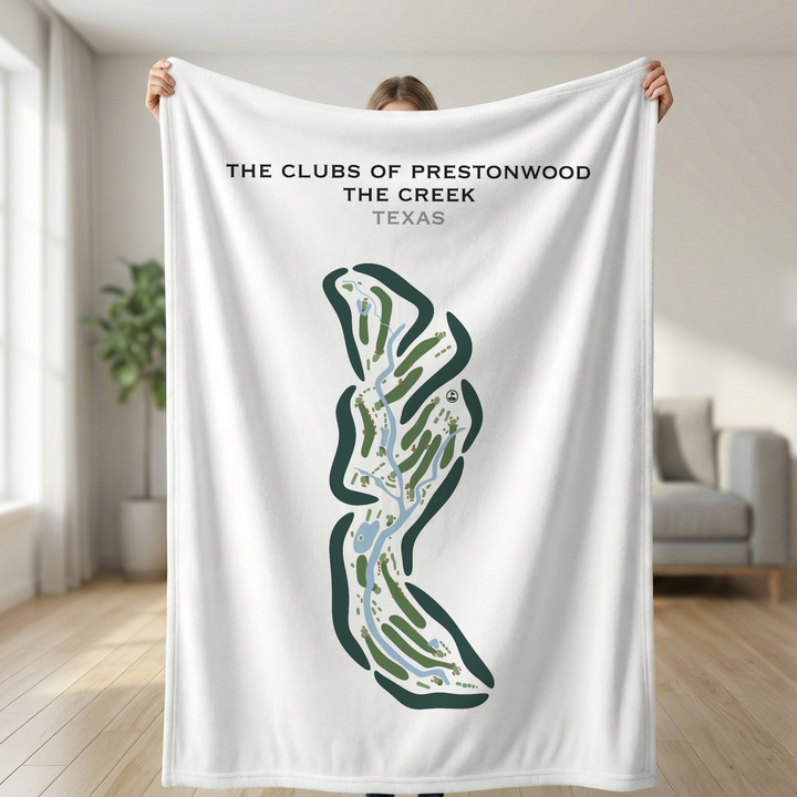 The Clubs of Prestonwood - The Creek, Texas - Printed Golf Courses