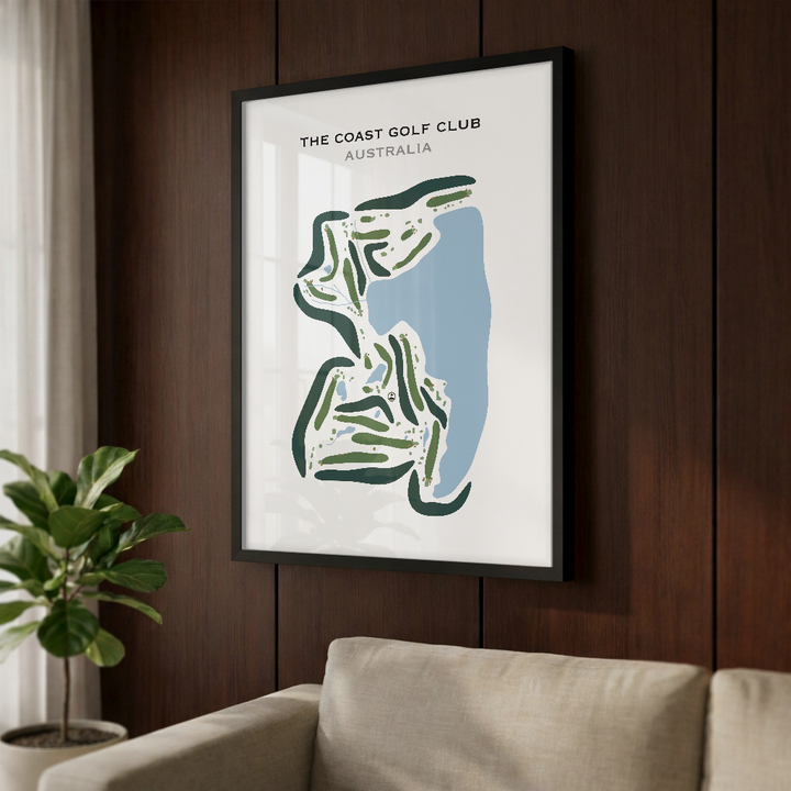 The Coast Golf Club, Australia - Printed Golf Courses