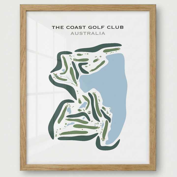 The Coast Golf Club, Australia - Printed Golf Courses