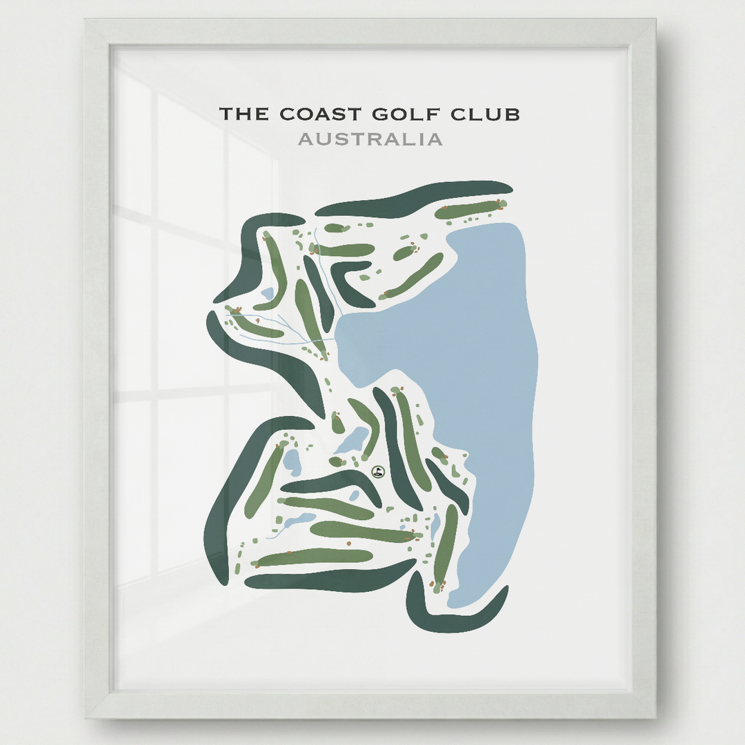 The Coast Golf Club, Australia - Printed Golf Courses