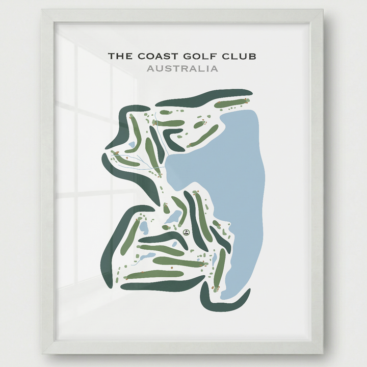 The Coast Golf Club, Australia - Printed Golf Courses