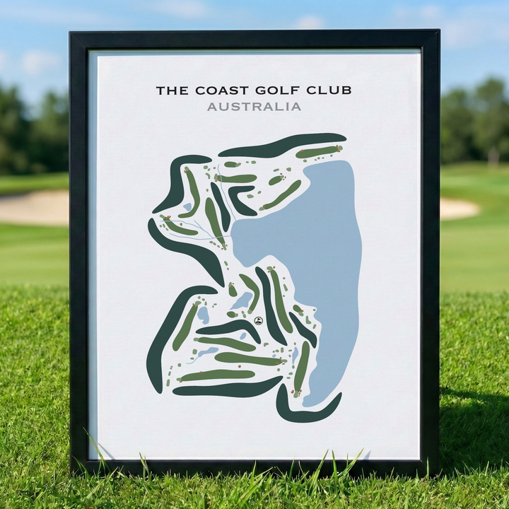 The Coast Golf Club, Australia - Printed Golf Courses