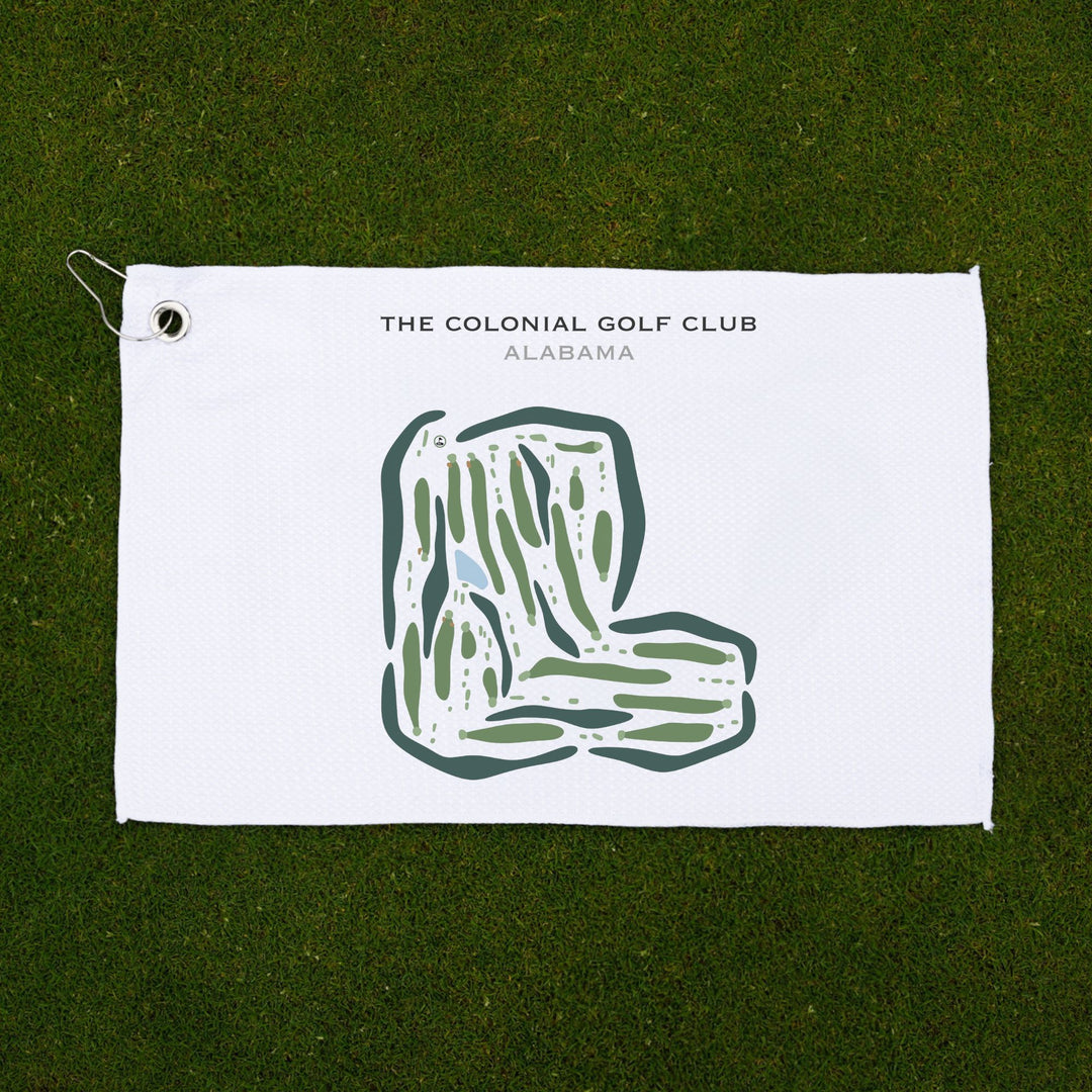 The Colonial Golf Club, Alabama - Printed Golf Courses