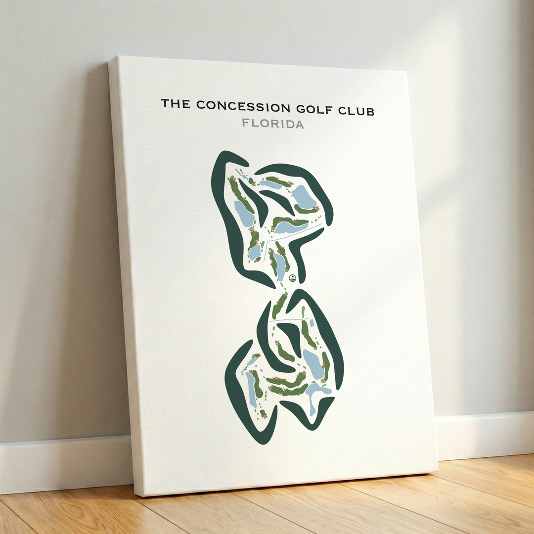 The Concession Golf Club, Florida - Printed Golf Courses