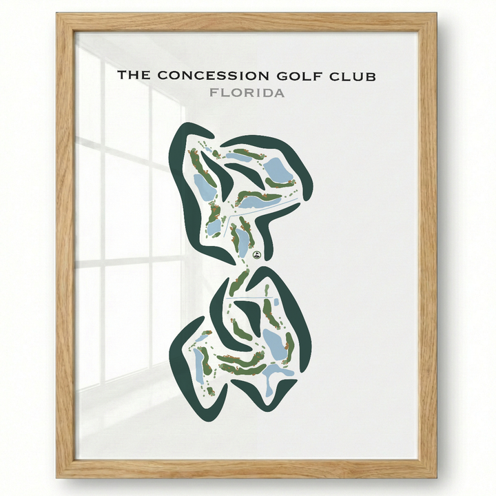 The Concession Golf Club, Florida - Printed Golf Courses