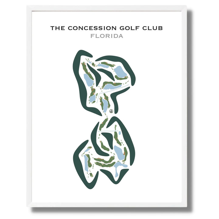 The Concession Golf Club, Florida - Printed Golf Courses