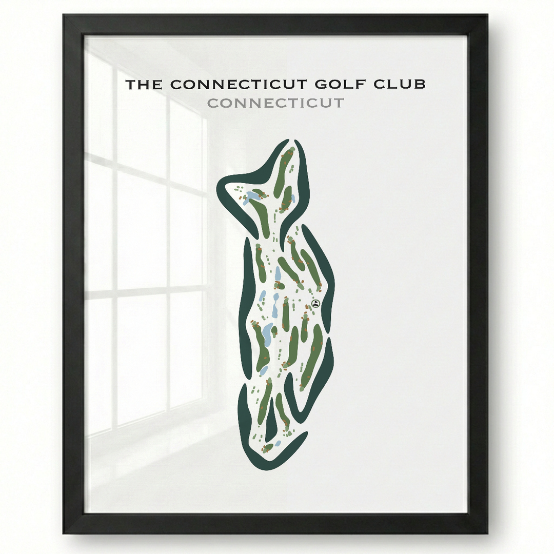 The Connecticut Golf Club, Connecticut - Printed Golf Courses