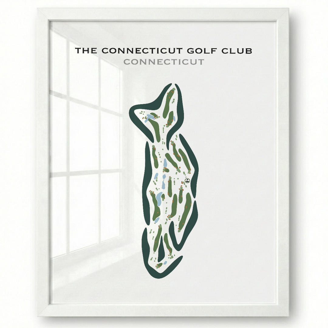 The Connecticut Golf Club, Connecticut - Printed Golf Courses
