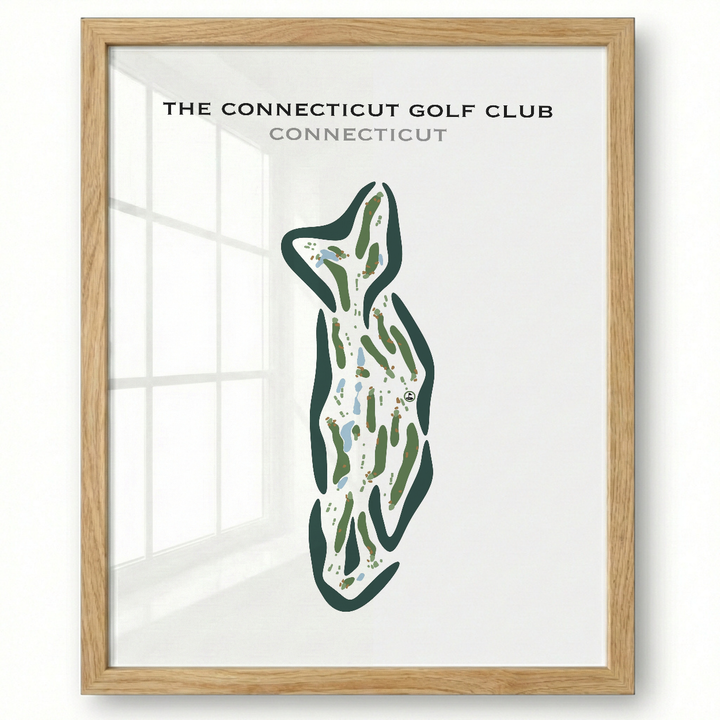 The Connecticut Golf Club, Connecticut - Printed Golf Courses