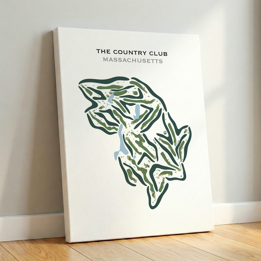 The Country Club, Massachusetts - Printed Golf Courses