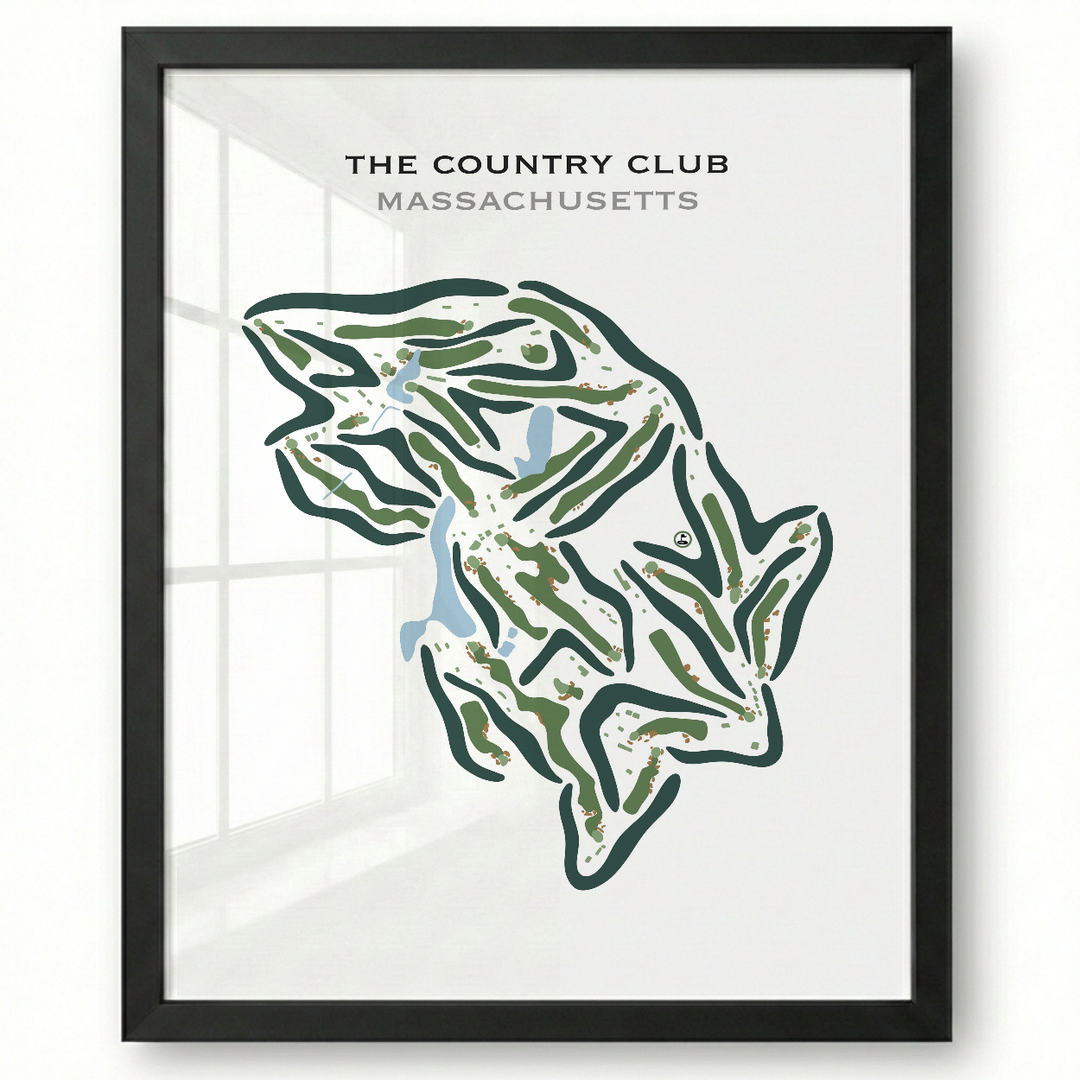 The Country Club, Massachusetts - Printed Golf Courses