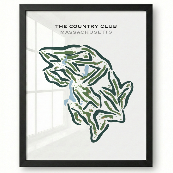 The Country Club, Massachusetts - Printed Golf Courses