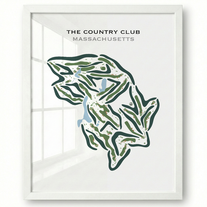 The Country Club, Massachusetts - Printed Golf Courses