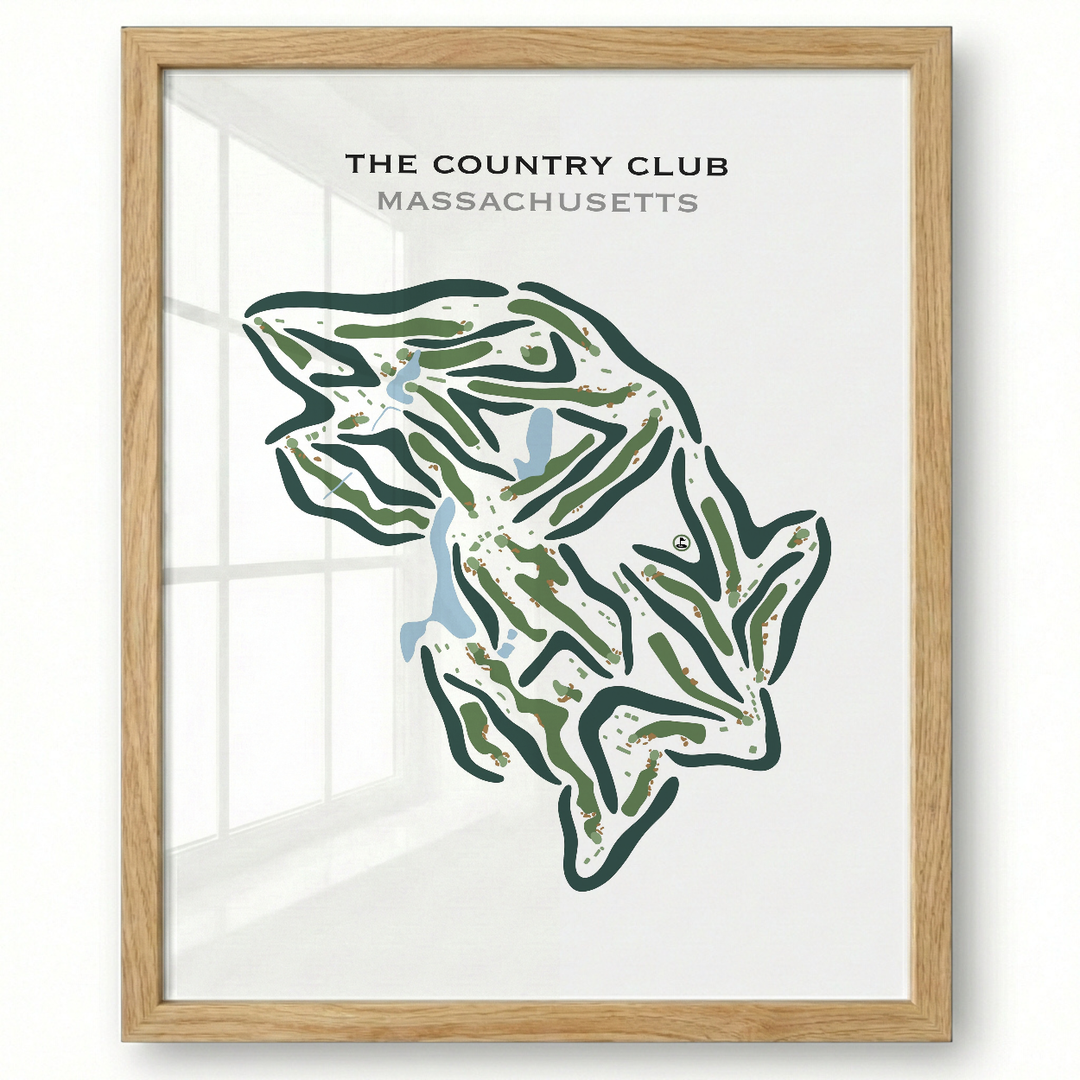 The Country Club, Massachusetts - Printed Golf Courses