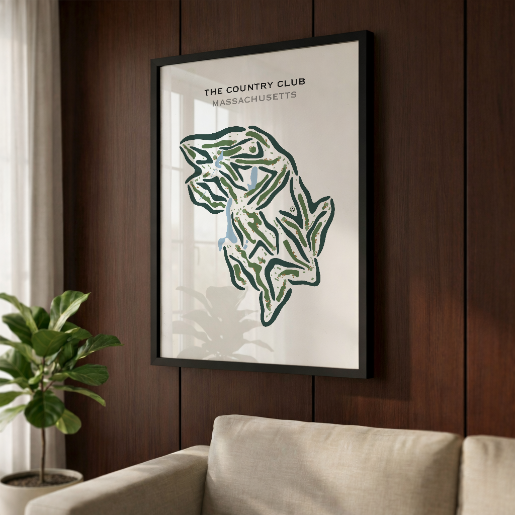 The Country Club, Massachusetts - Printed Golf Courses