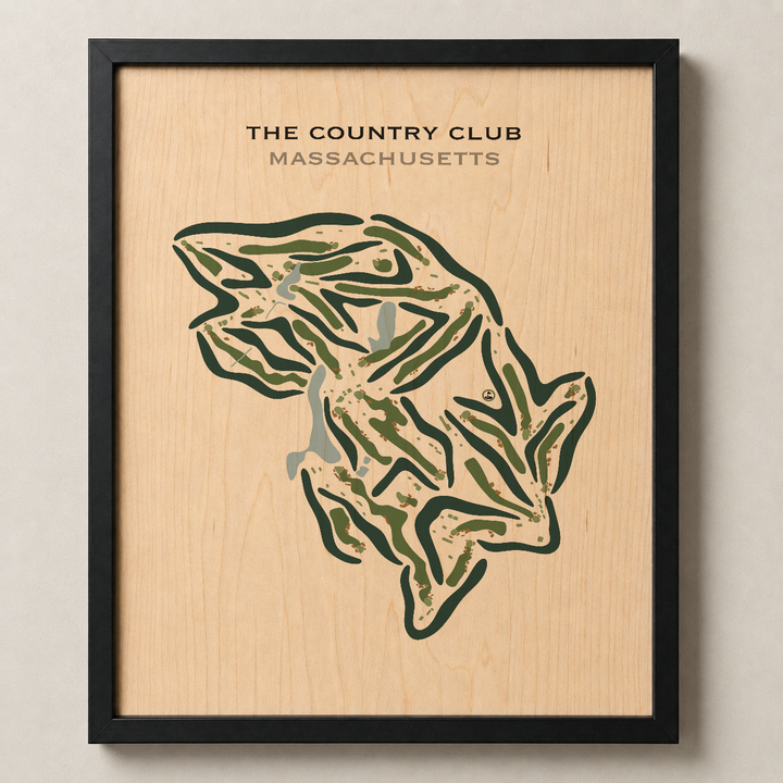 The Country Club, Massachusetts - Printed Golf Courses