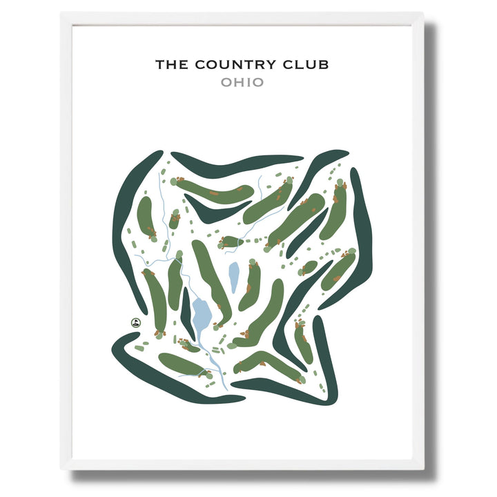 The Country Club, Ohio - Printed Golf Courses