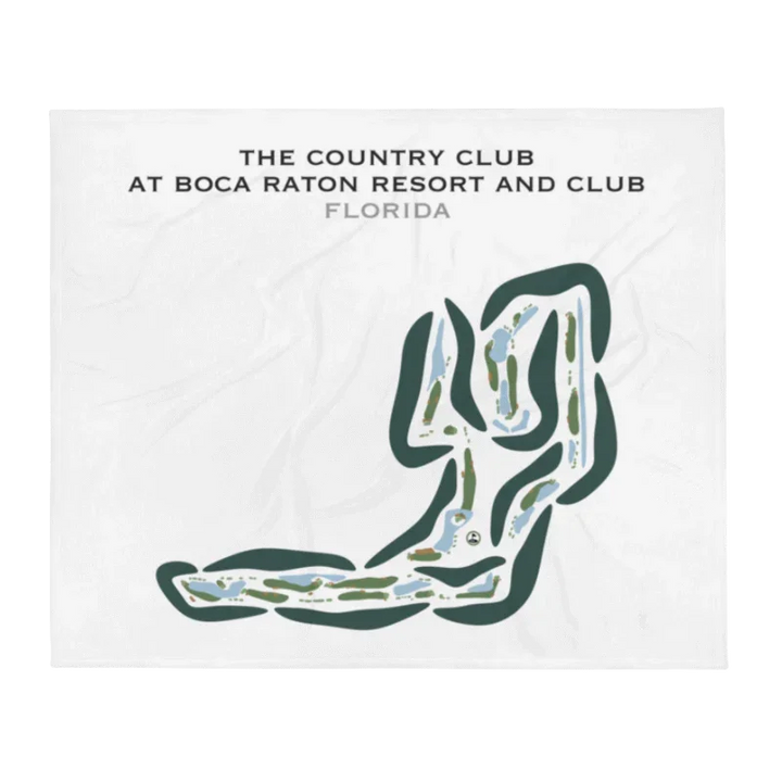 The Country Club at Boca Raton Resort & Club, Florida - Printed Golf Courses