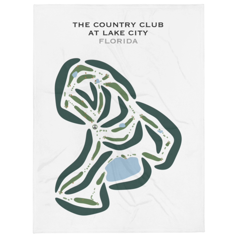 The Country Club at Lake City, Florida - Printed Golf Courses