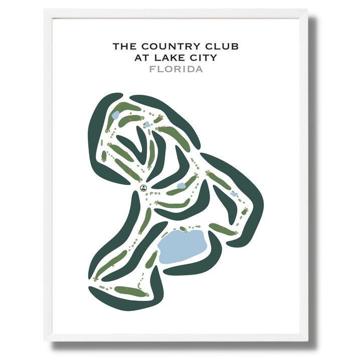 The Country Club at Lake City, Florida - Printed Golf Courses