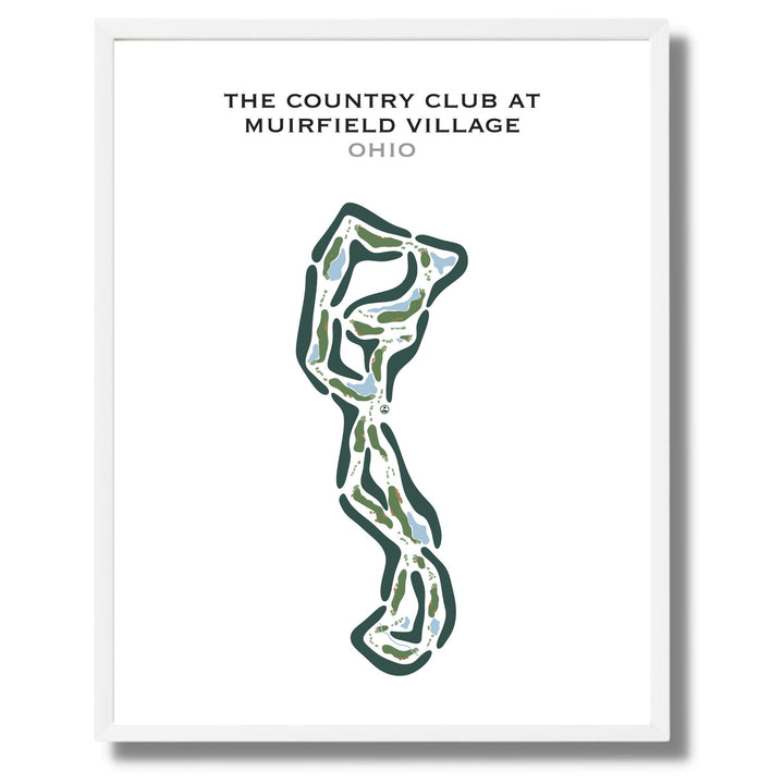 The Country Club at Muirfield Village, Ohio - Printed Golf Courses