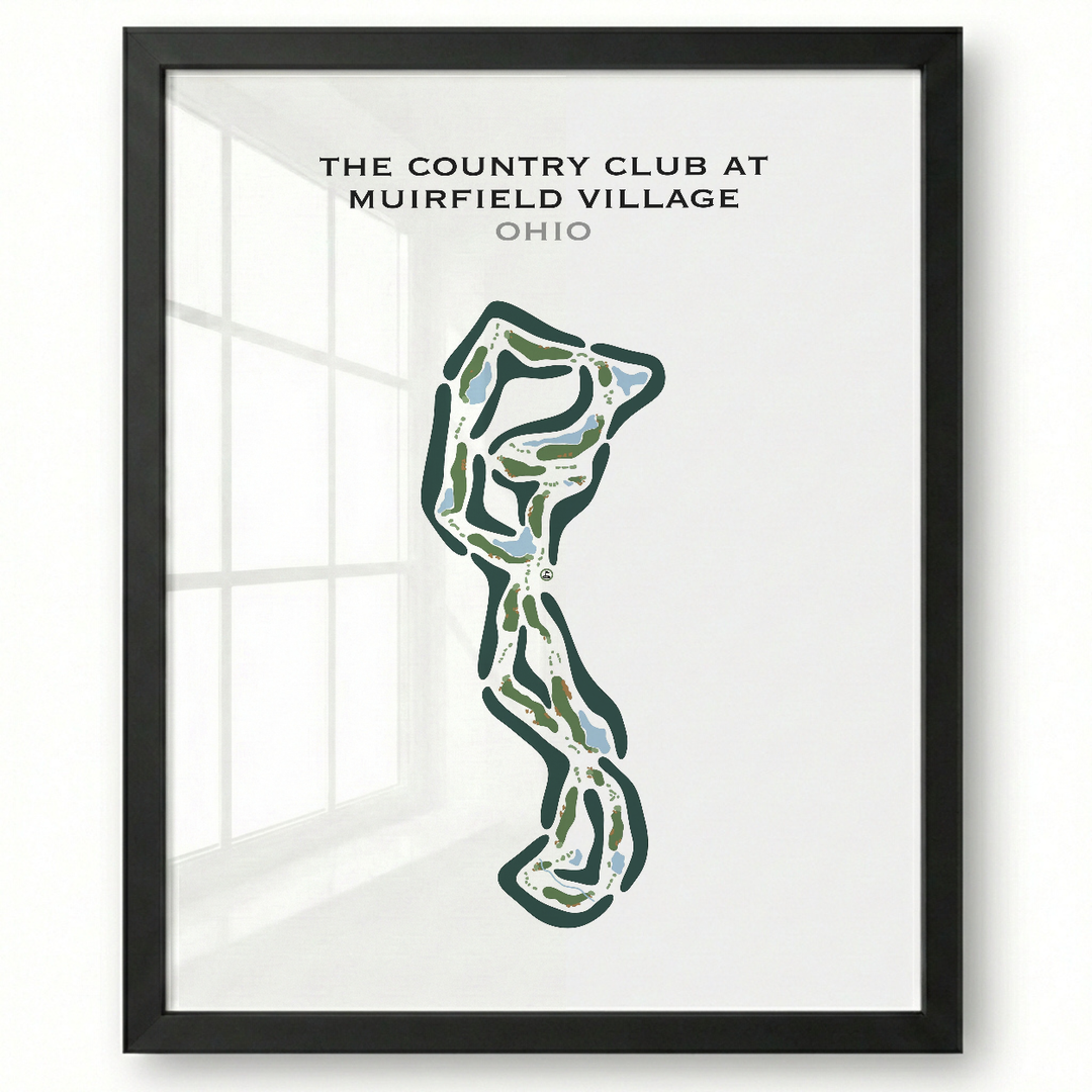 The Country Club at Muirfield Village, Ohio - Printed Golf Courses
