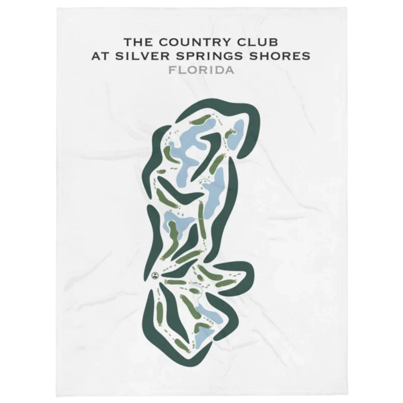 The Country Club at Silver Springs Shores, Florida - Printed Golf Courses