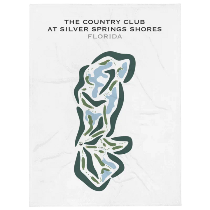 The Country Club at Silver Springs Shores, Florida - Printed Golf Courses
