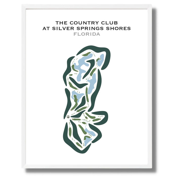 The Country Club at Silver Springs Shores, Florida - Printed Golf Courses