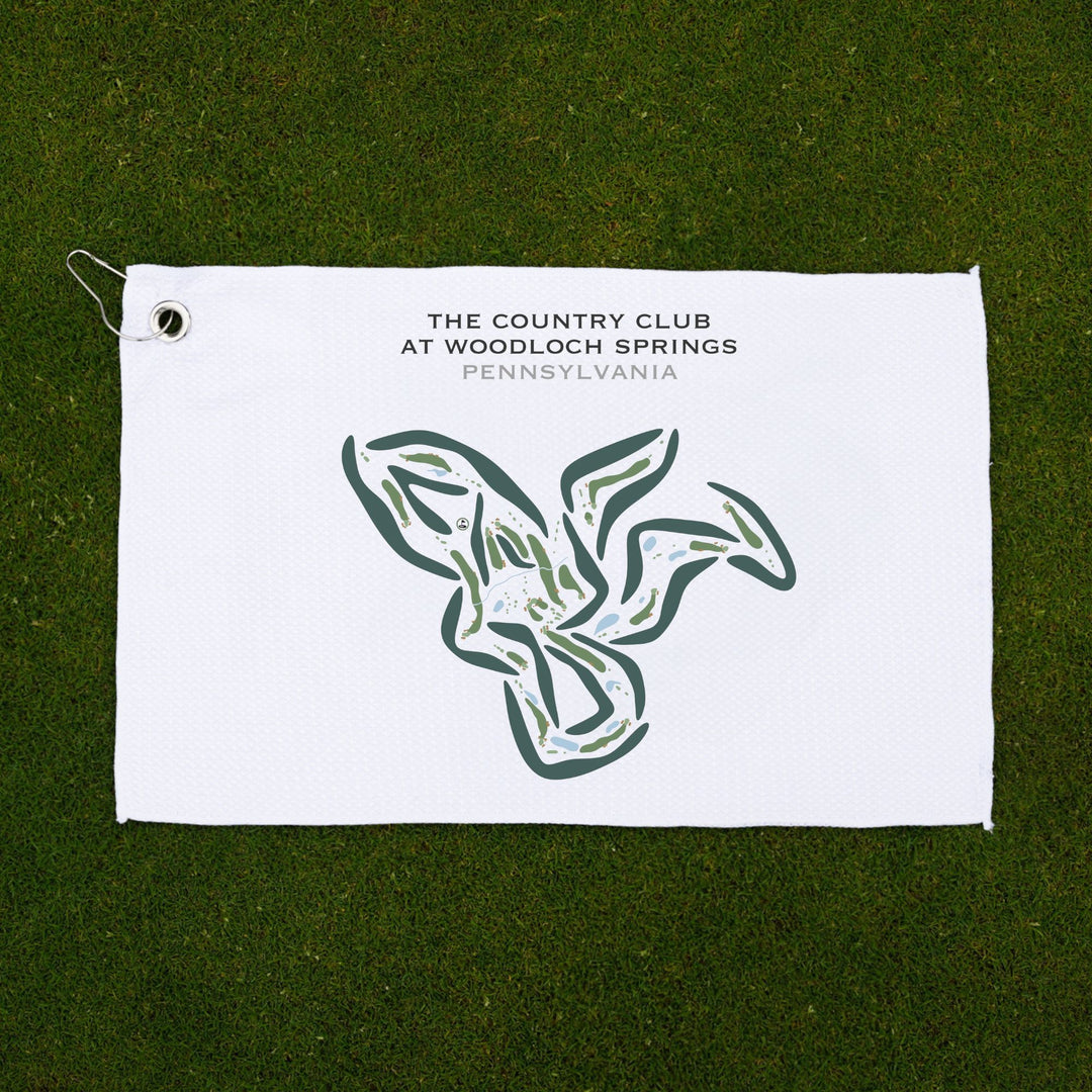 The Country Club at Woodloch Springs, Pennsylvania - Printed Golf Courses