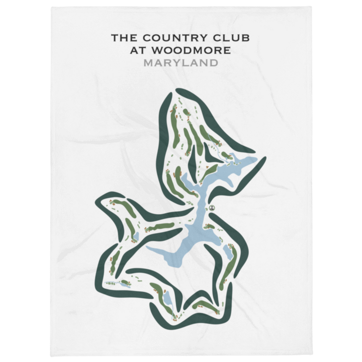 The Country Club at Woodmore, Maryland - Printed Golf Courses