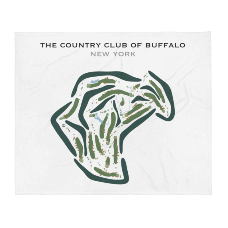 The Country Club of Buffalo, New York - Printed Golf Courses