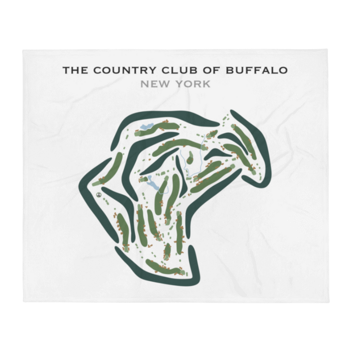 The Country Club of Buffalo, New York - Printed Golf Courses