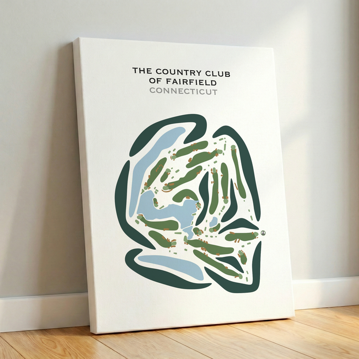 The Country Club of Fairfield, Connecticut - Printed Golf Courses