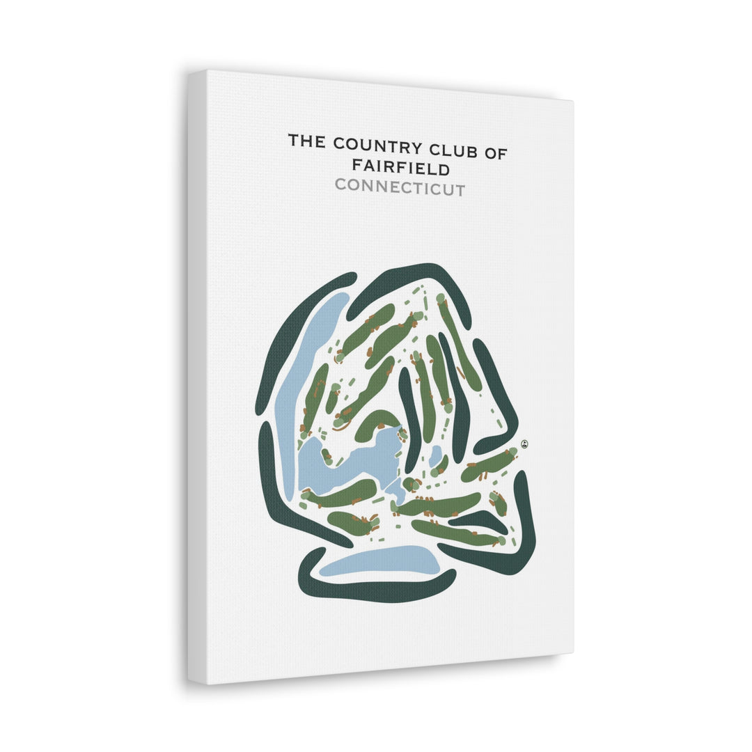 The Country Club of Fairfield, Connecticut - Printed Golf Courses