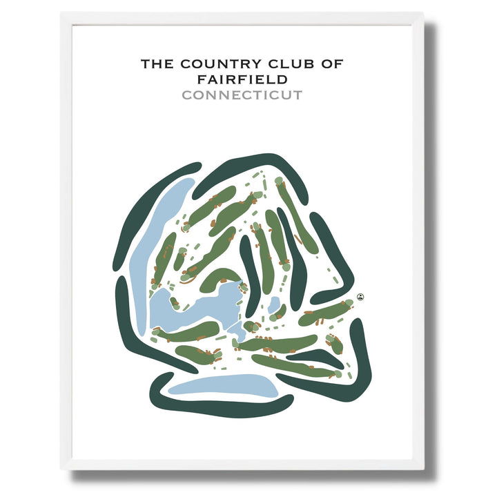 The Country Club of Fairfield, Connecticut - Printed Golf Courses