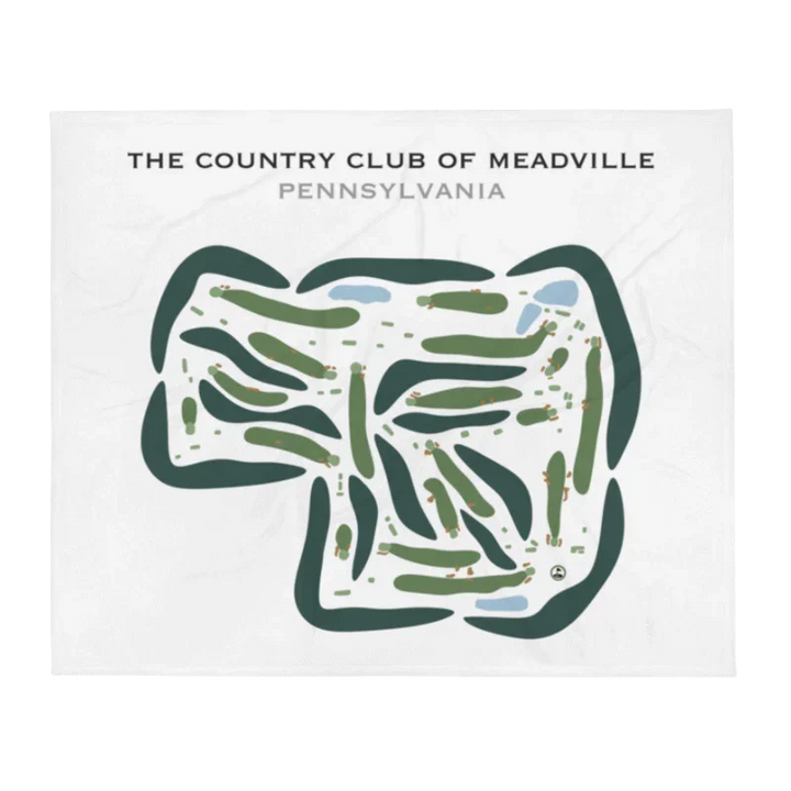 The Country Club of Meadville, Pennsylvania - Printed Golf Courses