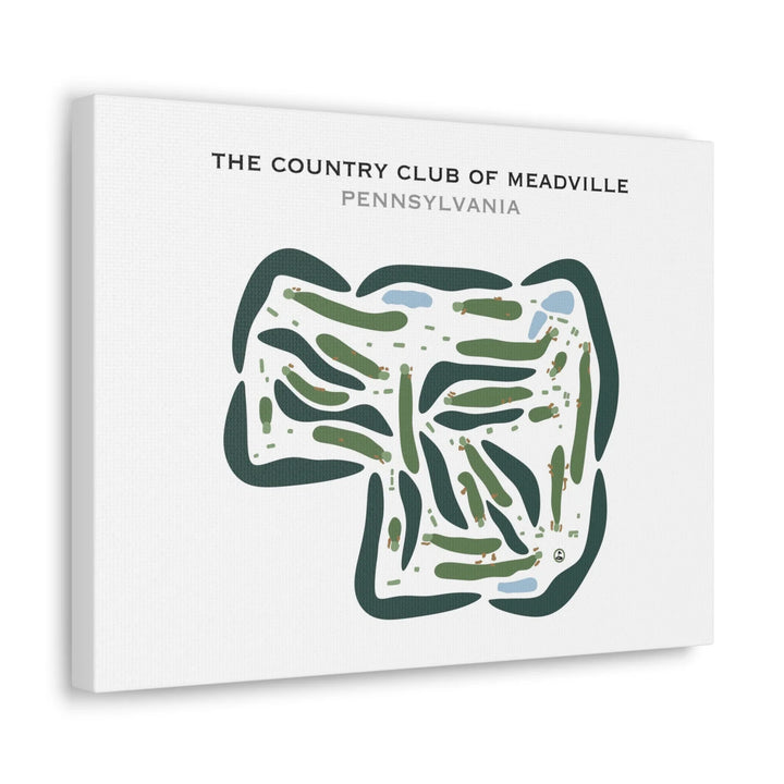 The Country Club of Meadville, Pennsylvania - Printed Golf Courses
