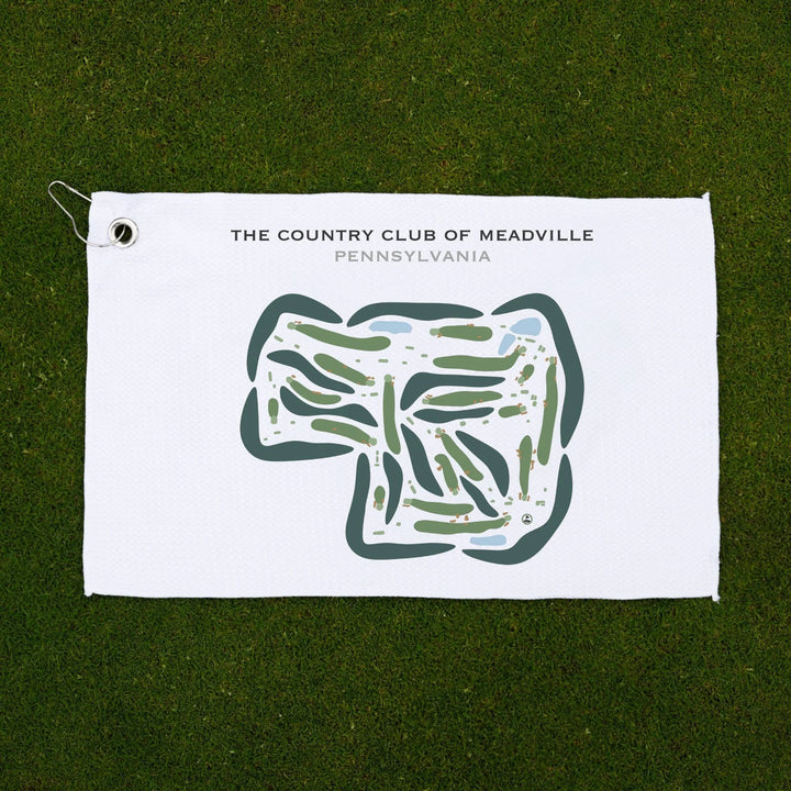 The Country Club of Meadville, Pennsylvania - Printed Golf Courses