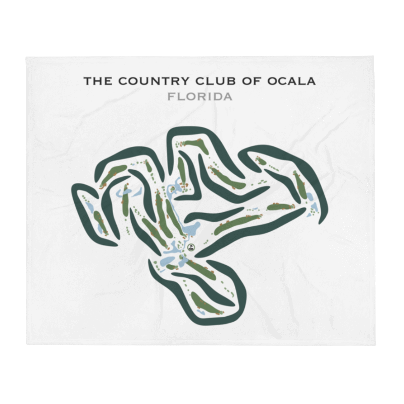 The Country Club of Ocala, Florida - Printed Golf Courses