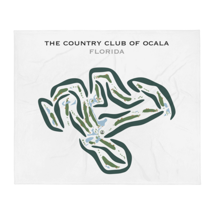 The Country Club of Ocala, Florida - Printed Golf Courses