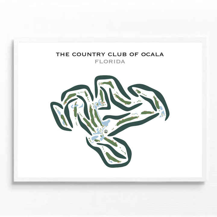 The Country Club of Ocala, Florida - Printed Golf Courses