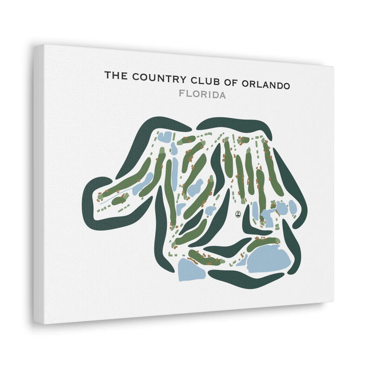 The Country Club Of Orlando, Florida - Printed Golf Courses