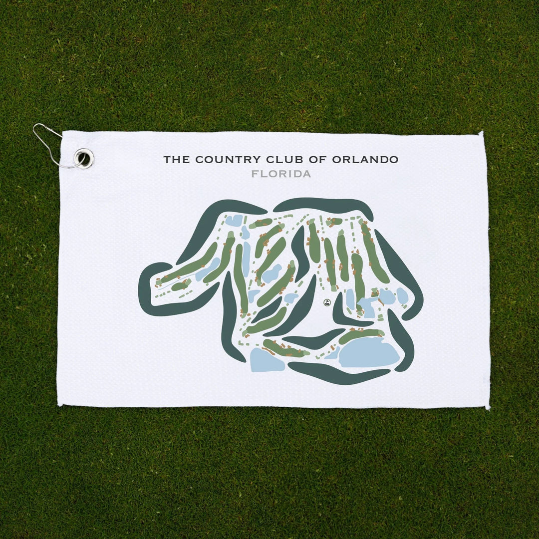 The Country Club Of Orlando, Florida - Printed Golf Courses