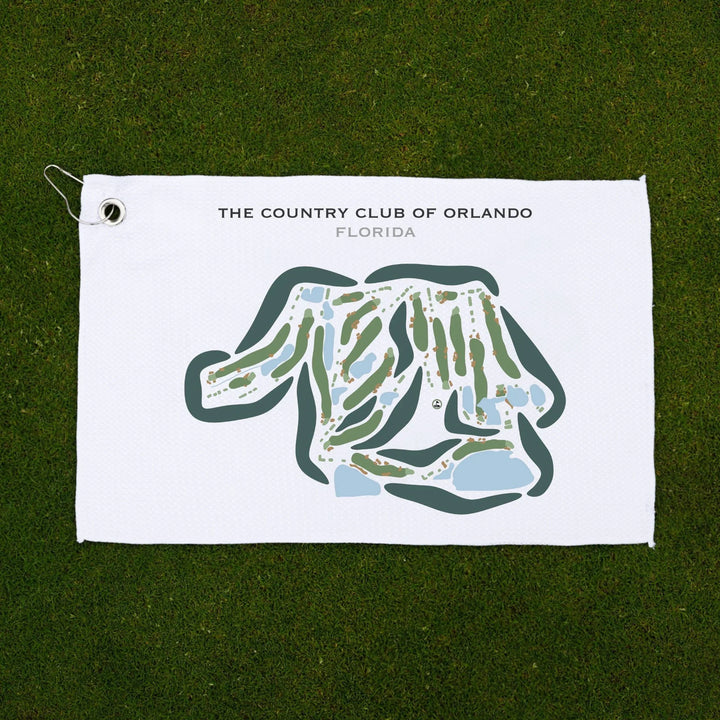 The Country Club Of Orlando, Florida - Printed Golf Courses