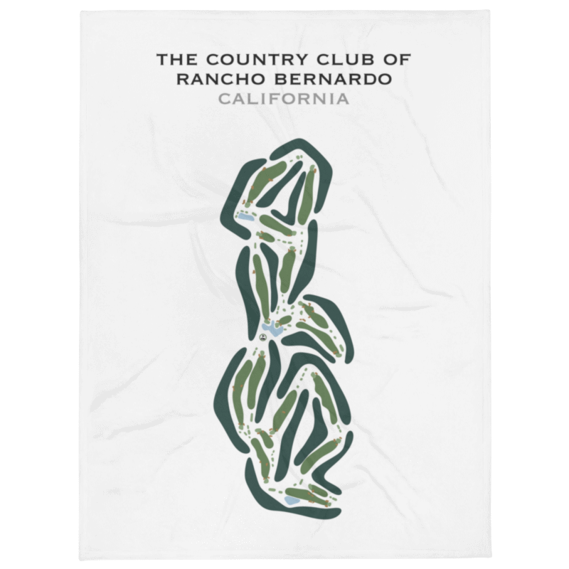 The Country Club of Rancho Bernardo, California - Printed Golf Courses