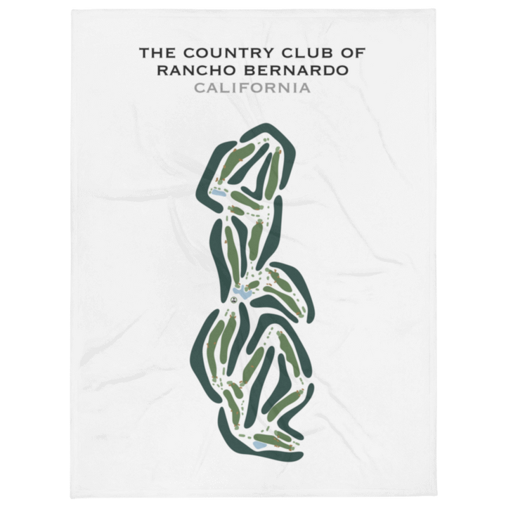 The Country Club of Rancho Bernardo, California - Printed Golf Courses