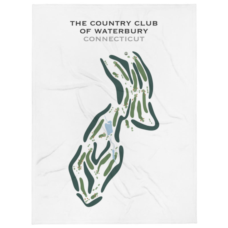 The Country Club of Waterbury, Connecticut - Printed Golf Courses