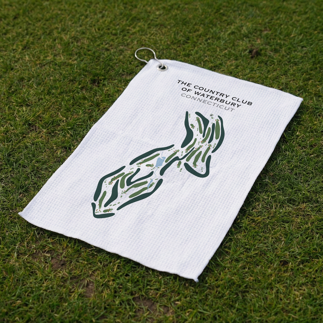 The Country Club of Waterbury, Connecticut - Printed Golf Courses